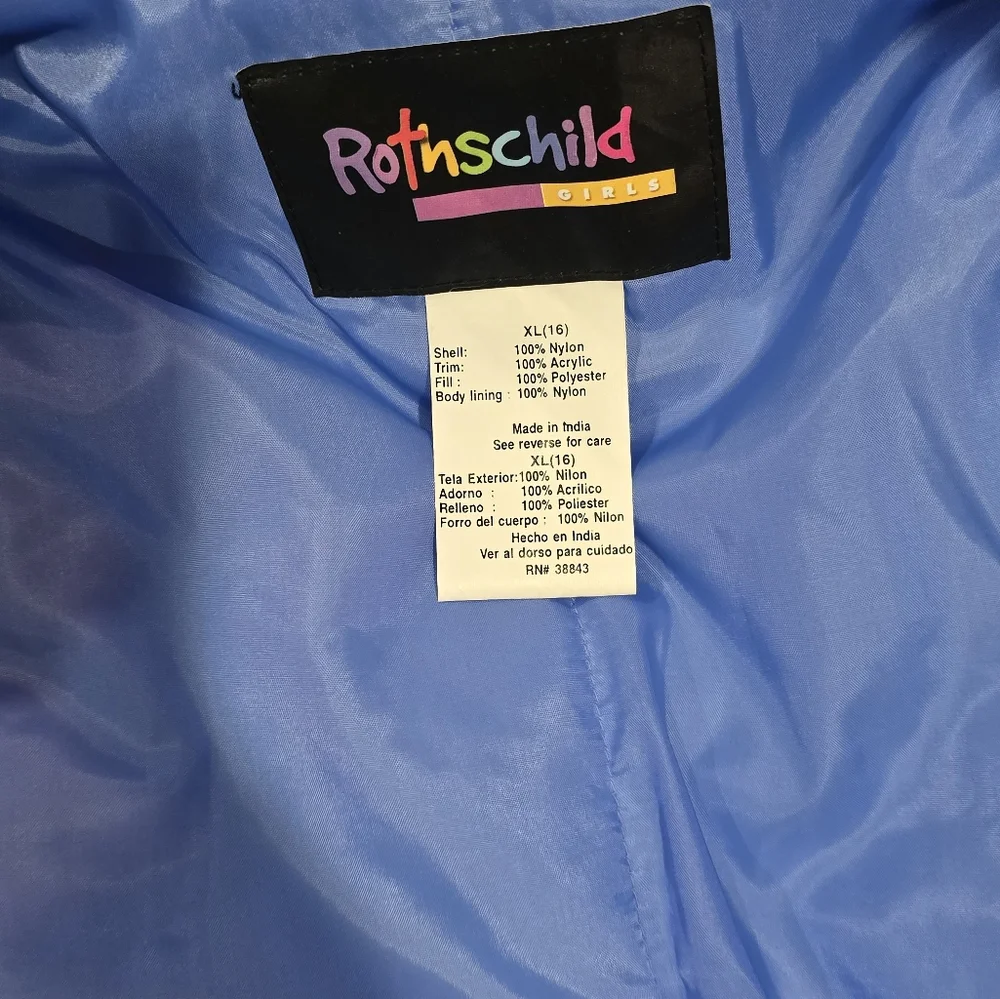 Rothschild Girls Jacket